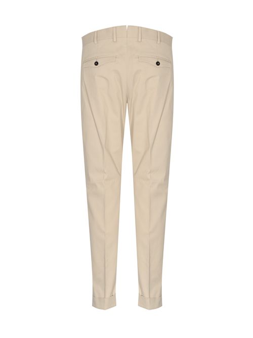 Pantalone in cotone con pince Ghiaccio PT TORINO | RSZAZ40FWD SD750020